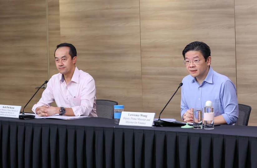 lawrence wong and koh poh koon