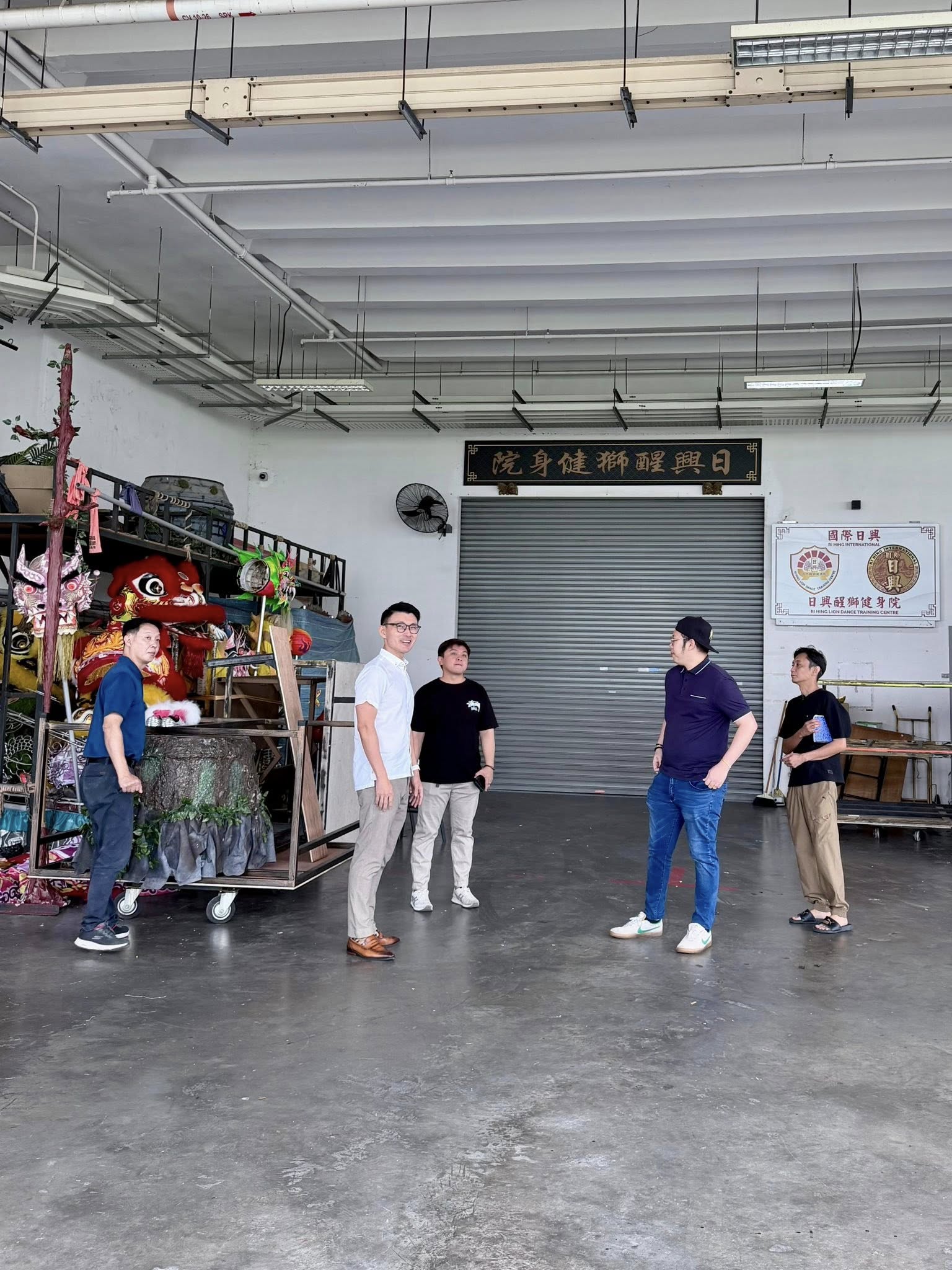 tampines lion dance