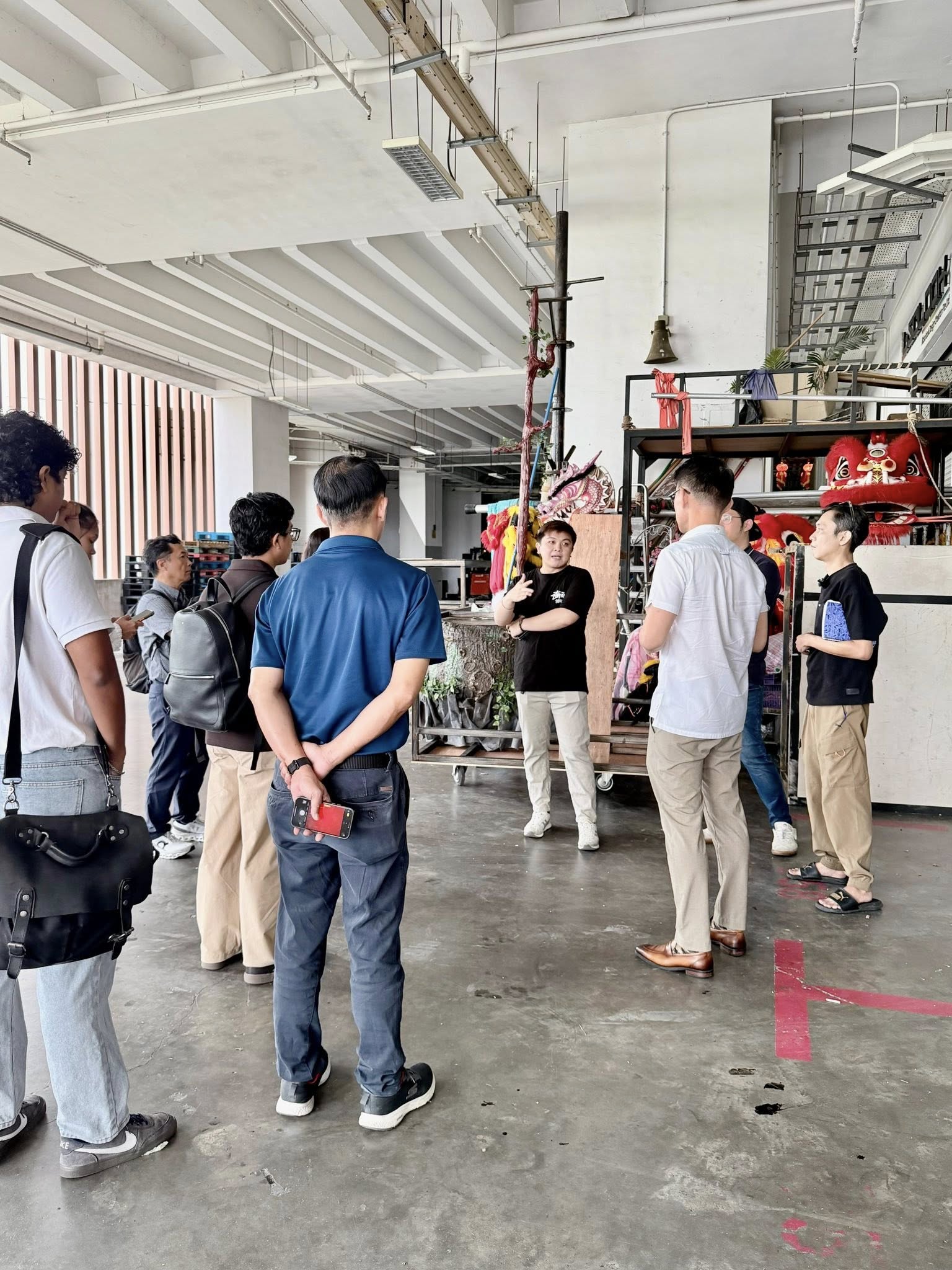 tampines lion dance