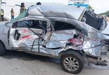 lorry driver t-bones proton saga
