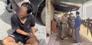 man slashes wife