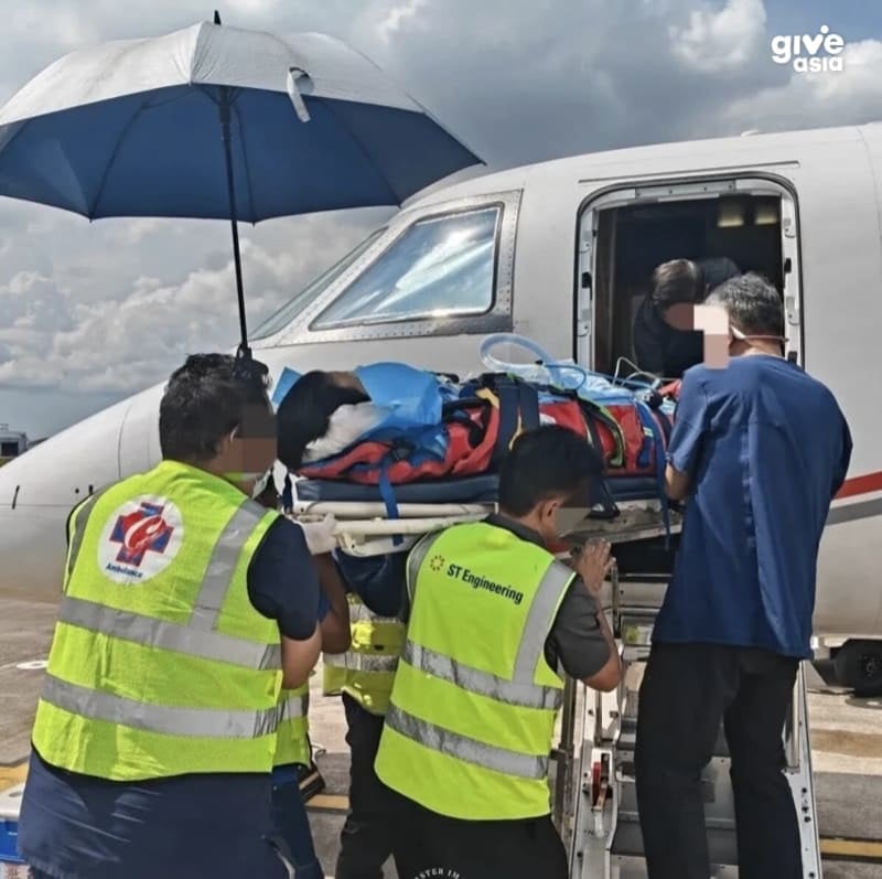 nus student icu drowning plane