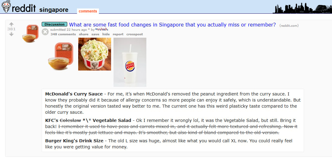 old fast food nostalgia op