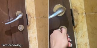 stuck toilet