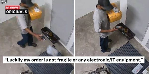tossing parcel