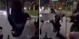 tourist backflip thailand
