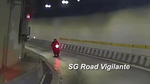 car accident tunnel