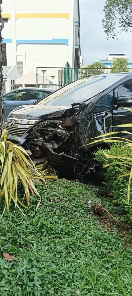 car damaged