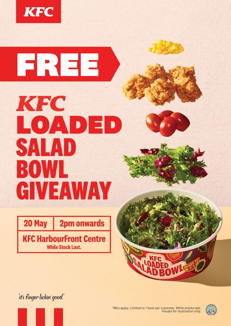 free salad giveaway