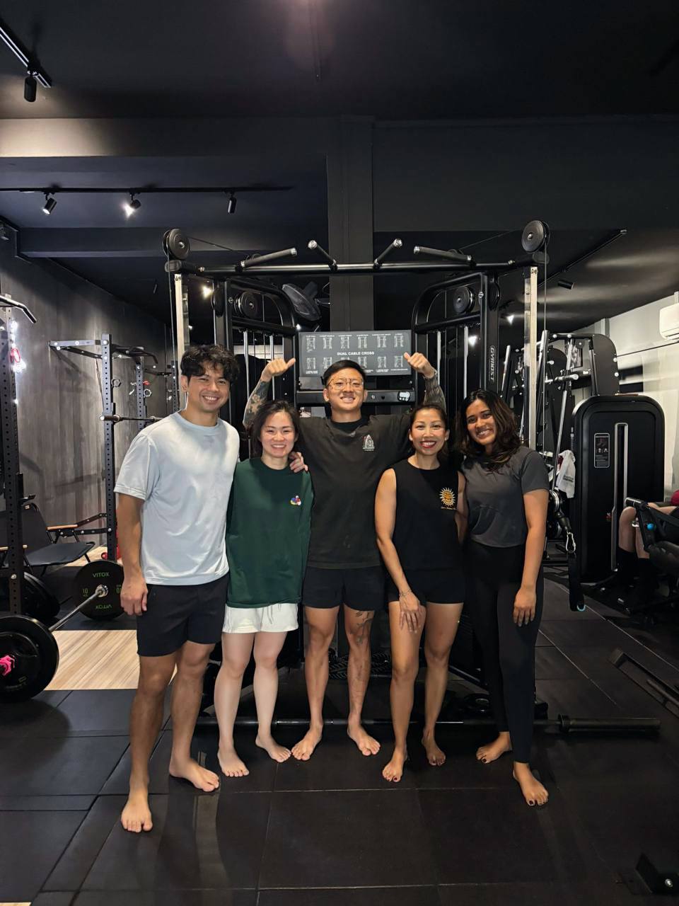 free weightlifting gym