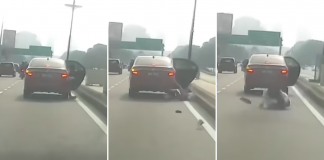 woman jumps off moving phv malaysia