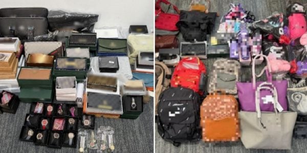 women counterfeit goods