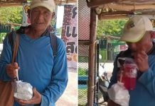 worker walks 50km