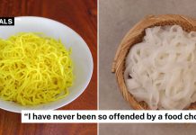 yellow noodles kway teow