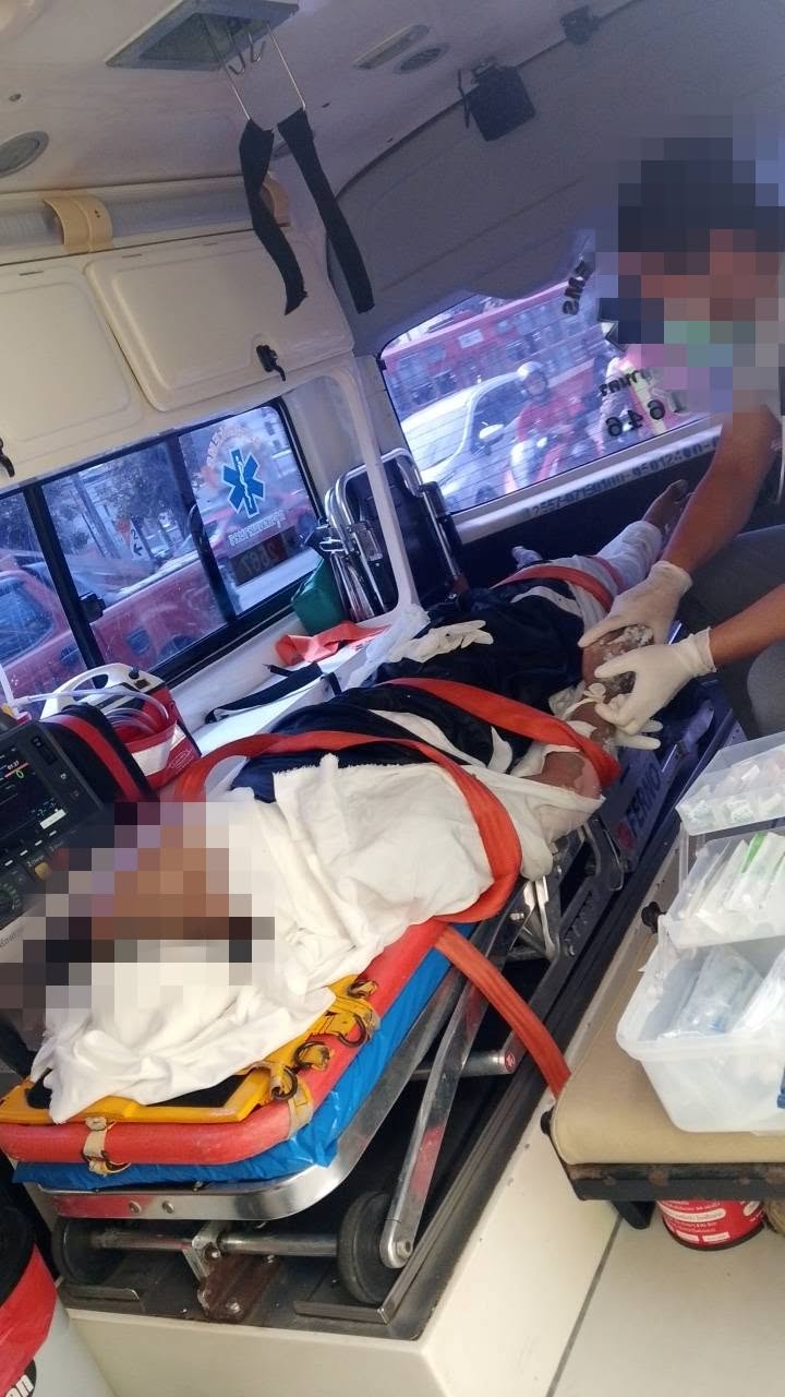 painting worker electrocuted