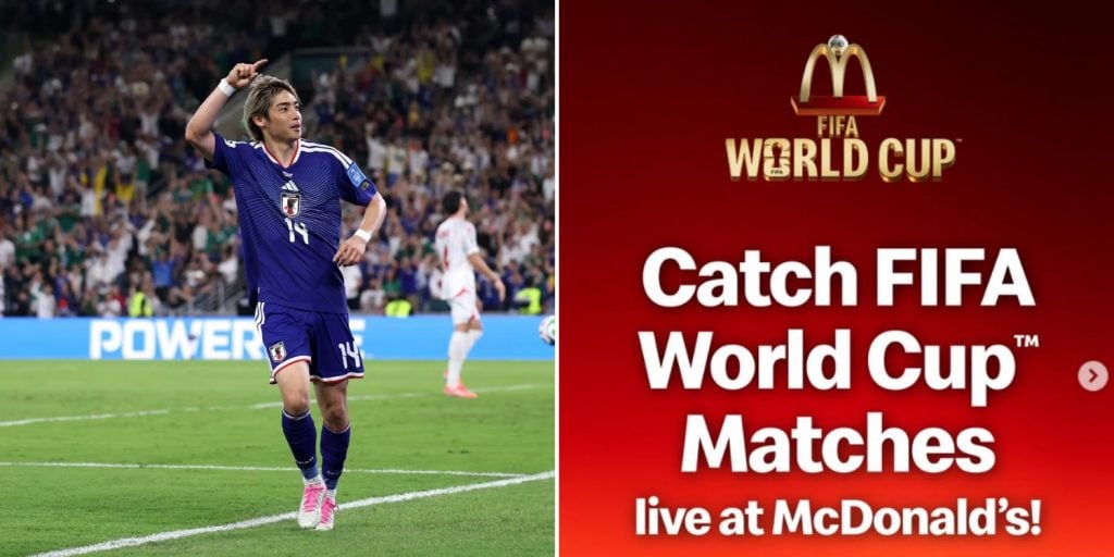 McDonald’s world cup live