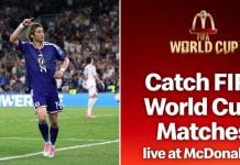 McDonald’s world cup live