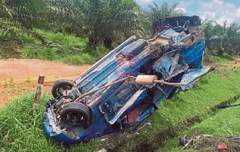 driver collision johor