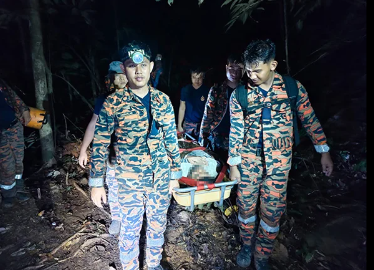 100kg man rescued