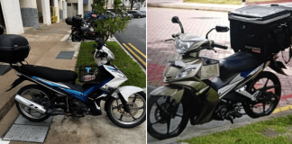 woman arrested motorcycle theft