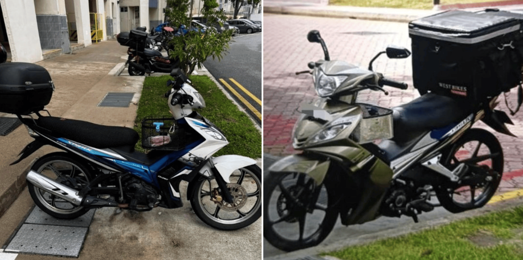 woman arrested motorcycle theft