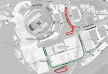 ndp rehearsal road closure