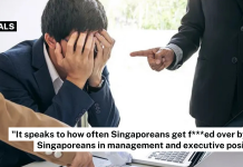 singapore management sacked