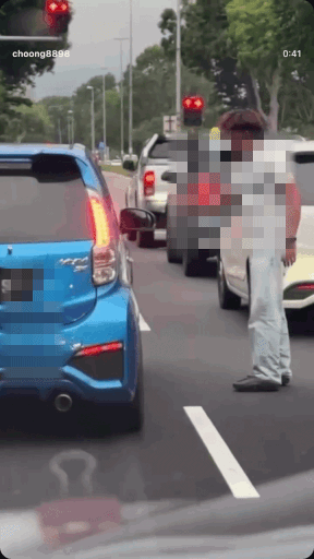 assault car driver turn signals (3)