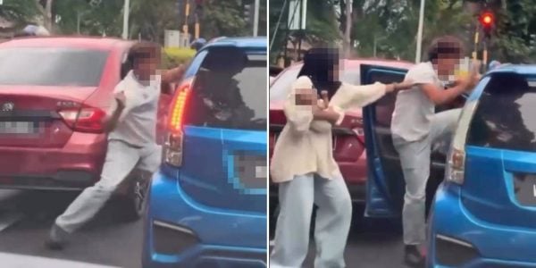 assault car driver turn signals