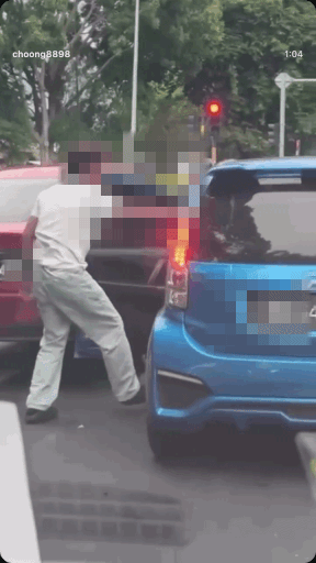 assault car driver turn signals
