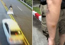 australian crashing checkpoint