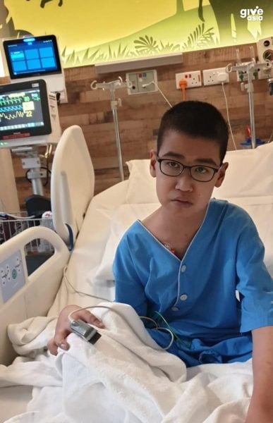 16-year-old heart failure