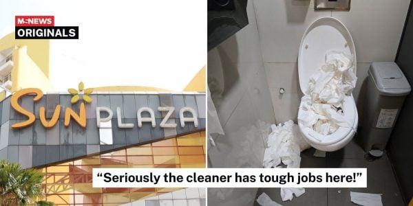 filthy toilet cubicle