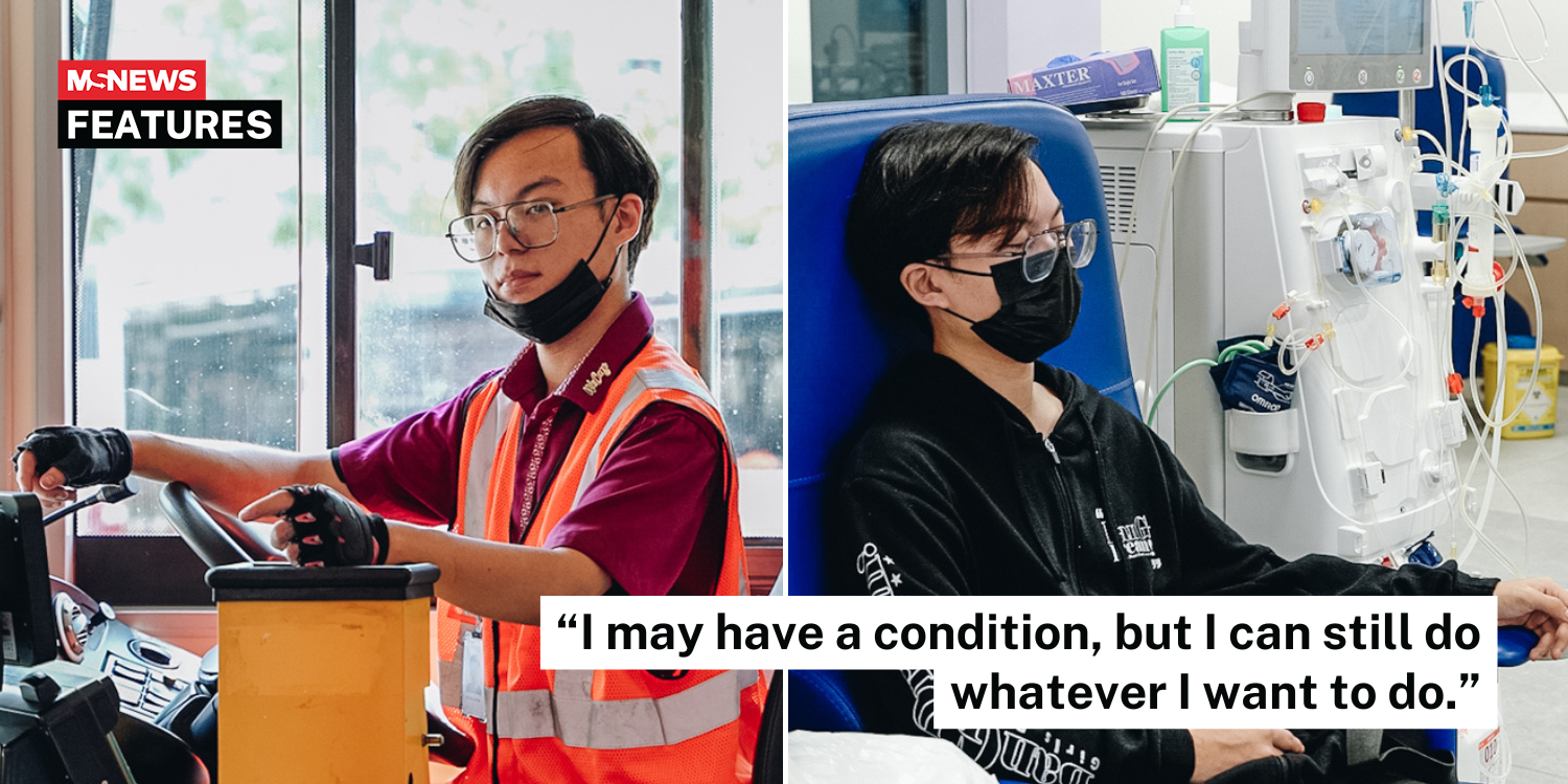 23-year-old S’porean bus captain juggles dialysis & 9-hour shifts, seeks donors via TikTok
