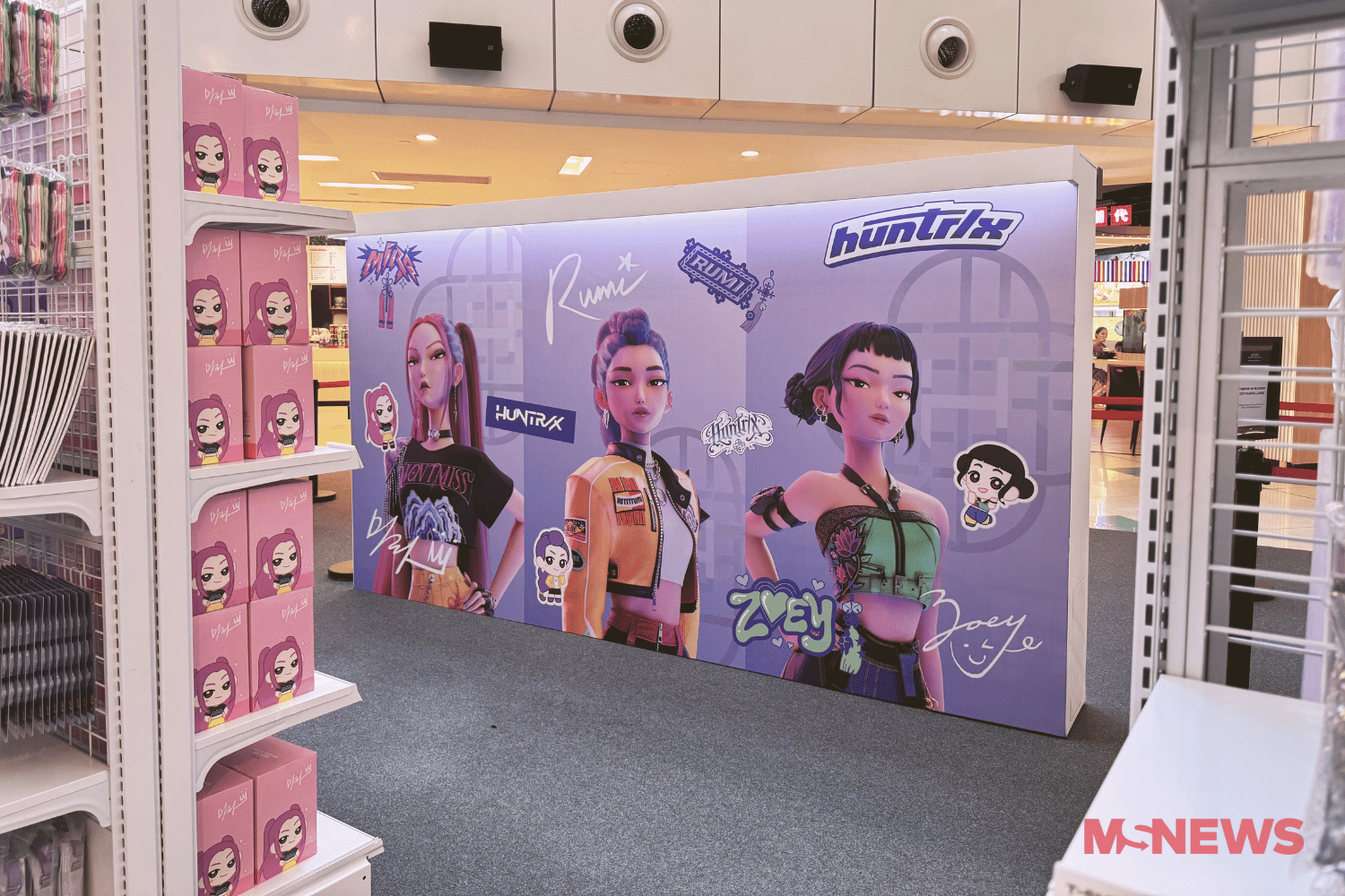 kpop demon hunters pop-up