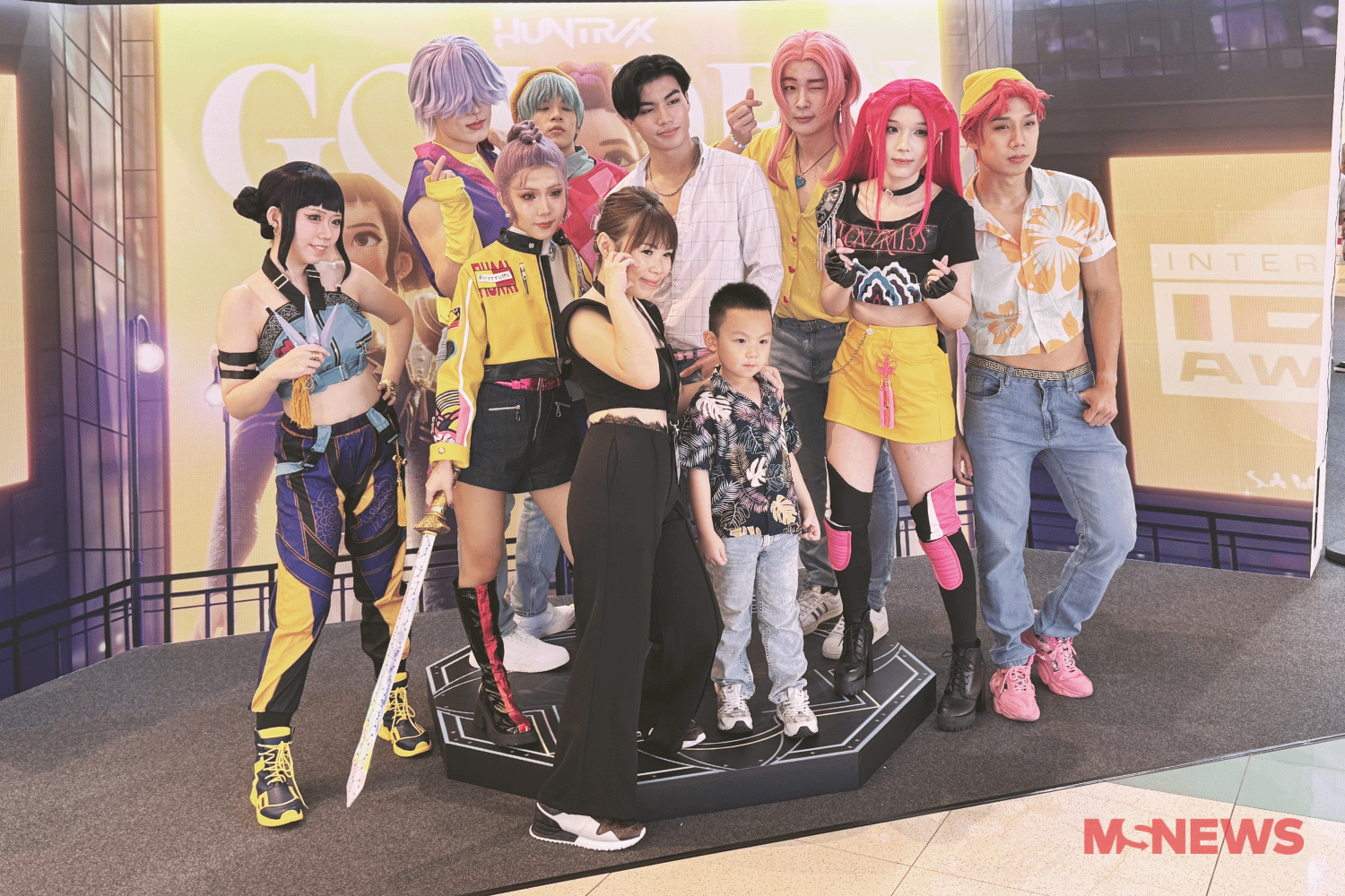 kpop demon hunters pop-up