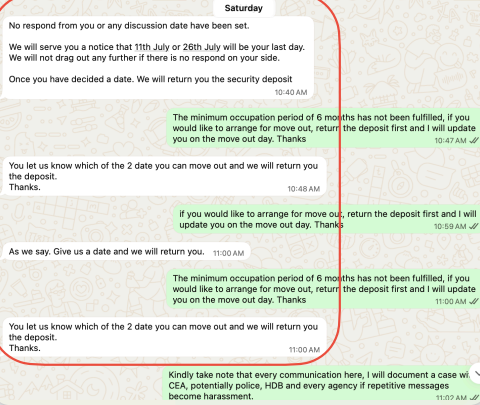 landlord pressures tenant move out (5)