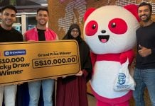 mum wins foodpanda sheng siong