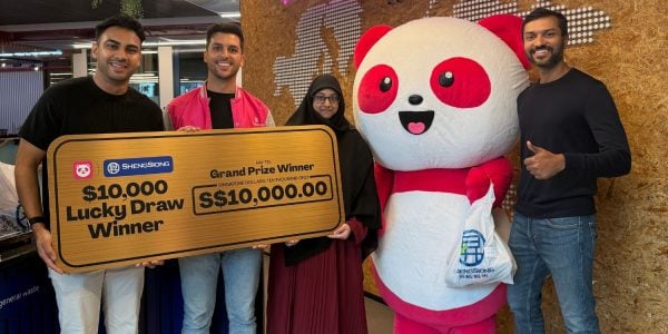 mum wins foodpanda sheng siong