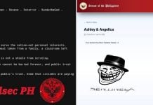 philippine senate website defaced