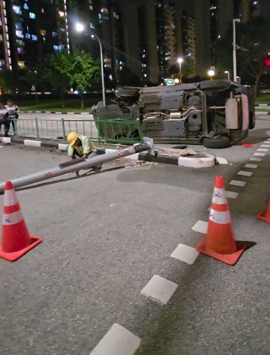 punggol accident bystanders