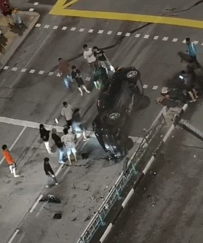 punggol accident bystanders
