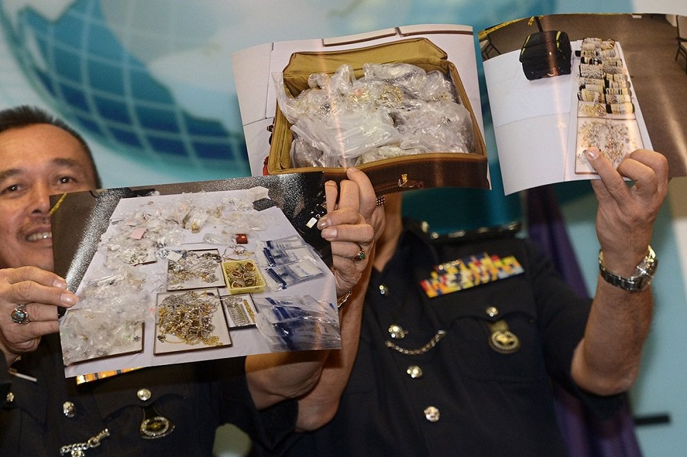 rosmah pay missing jewellery