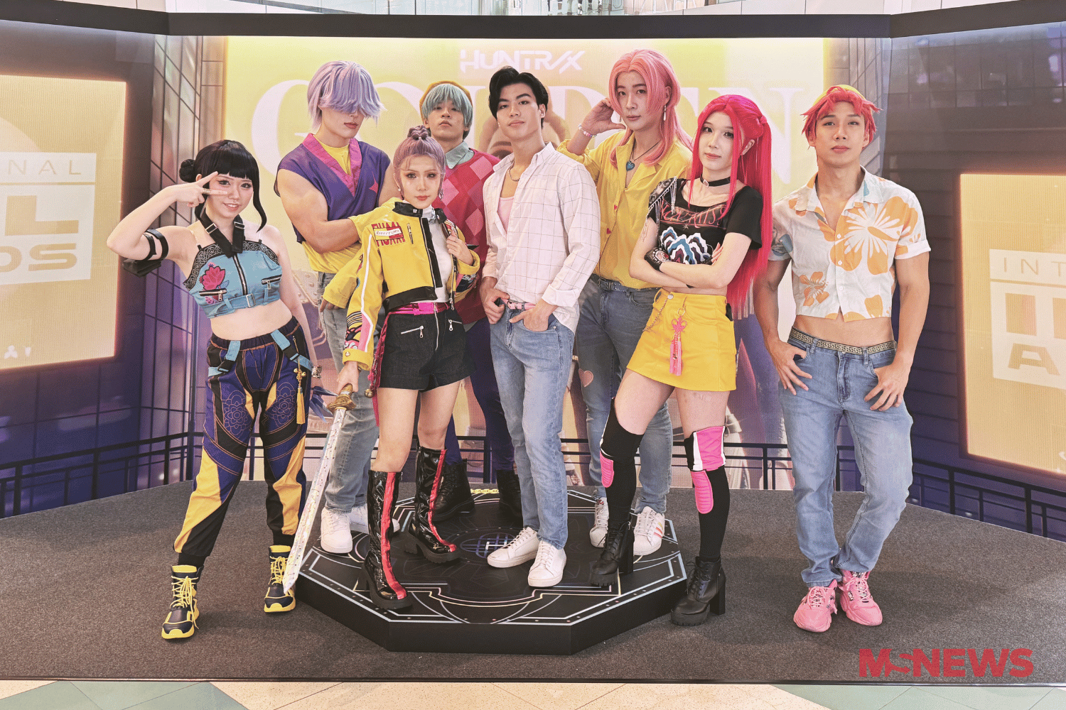 kpop demon hunters pop-up