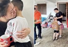 single mother son childcare home