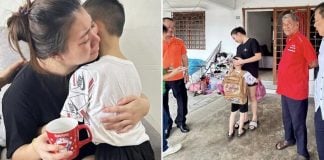 single mother son childcare home