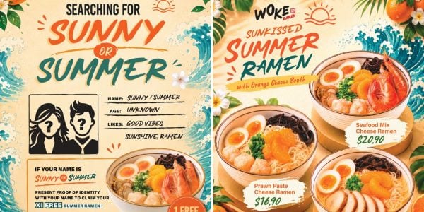 sunny summer woke ramen