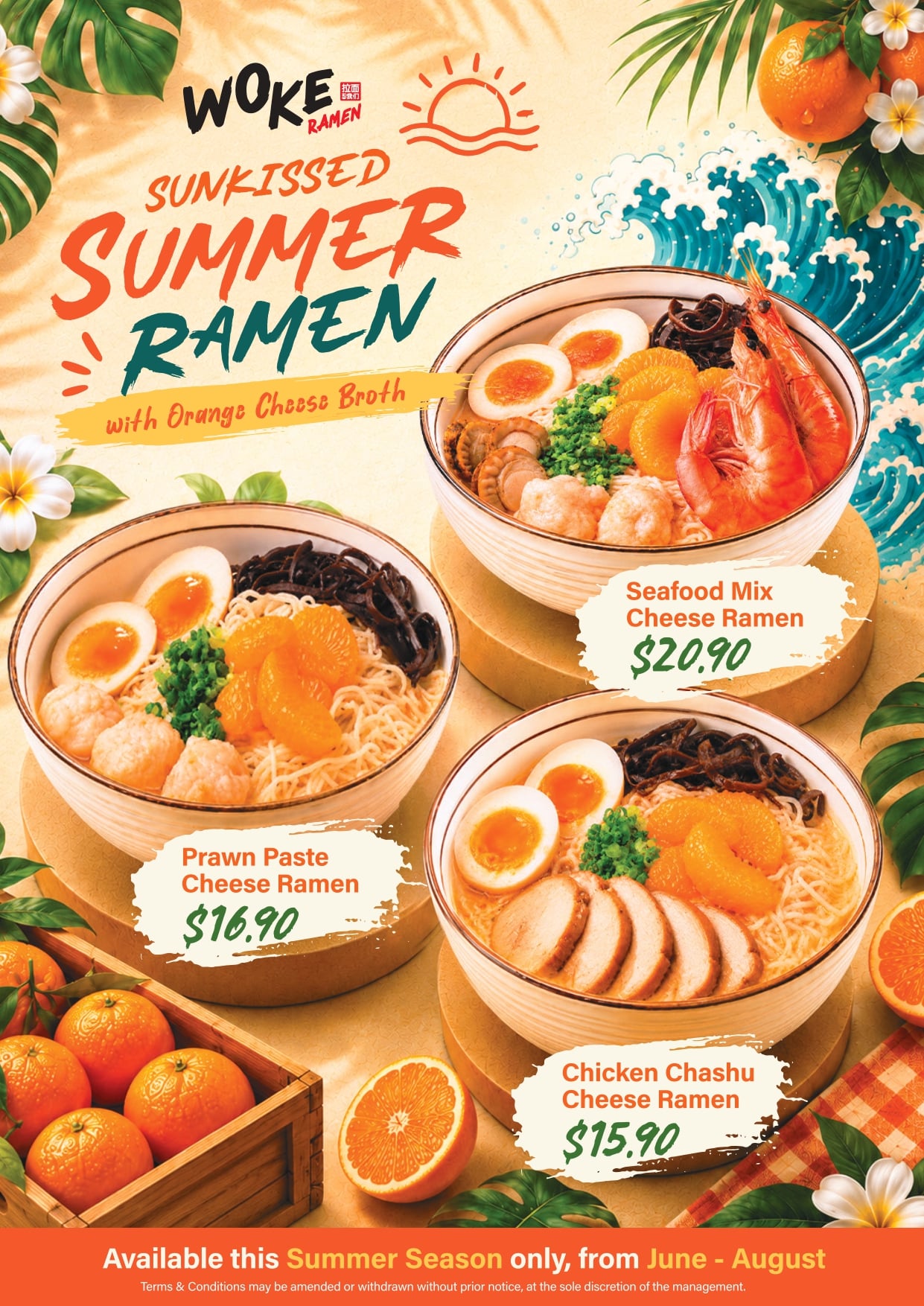 sunny summer woke ramen