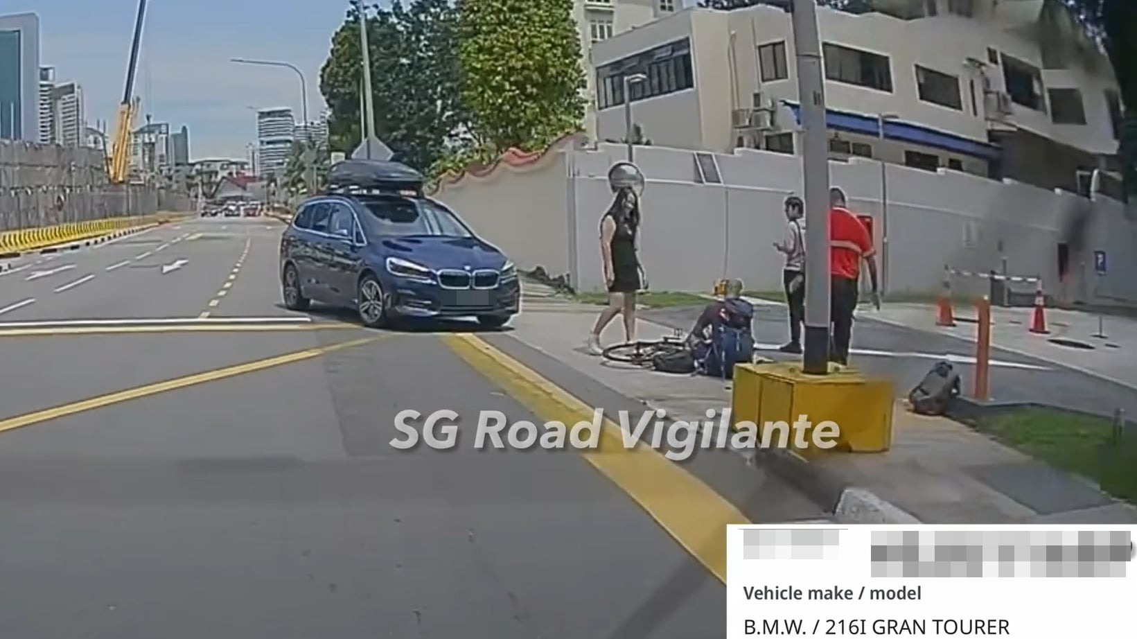 bmw cyclist turn signal