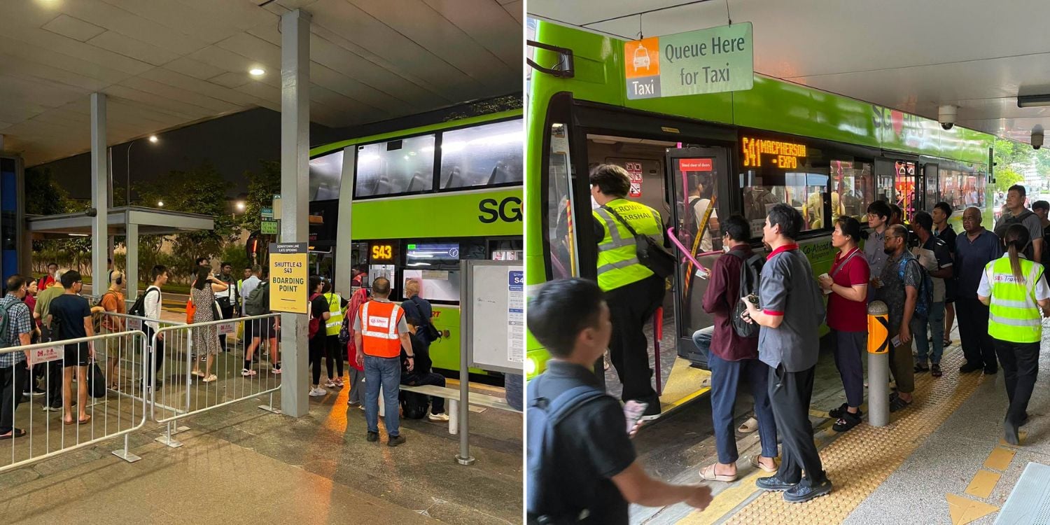 Downtown Line late opening